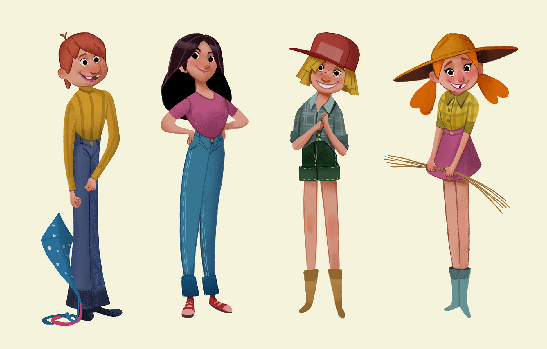 3d characters 